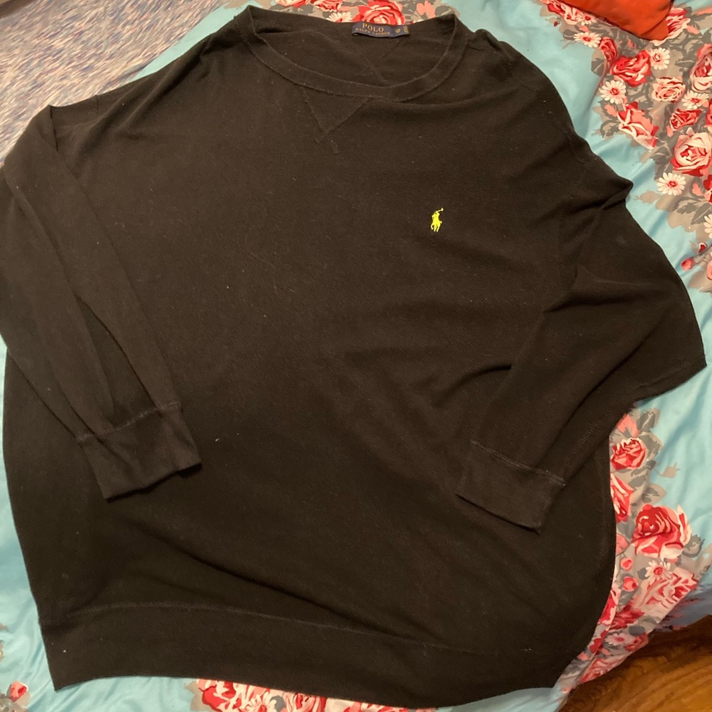 Mens gently worn sz 2XB Ralph Lauren Polo Crew Neck Sweatshirt. Very nice!